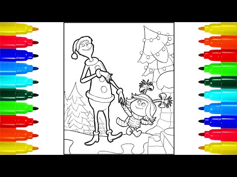 Grinch Coloring pages