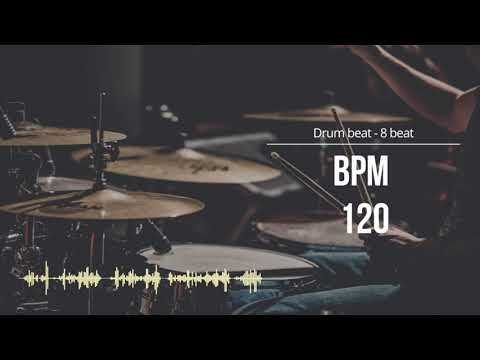 120 BPM 드럼비트 (Simple Straight Beat 120 BPM)