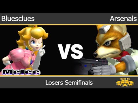 FMIRL 2 - Bluesclues (Peach) vs TLOC | Arsenals (Fox) Losers Semifinals - Melee