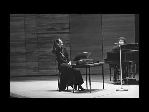 Maria Callas masterclass at Juilliard Part 1 (October 11, 1971)