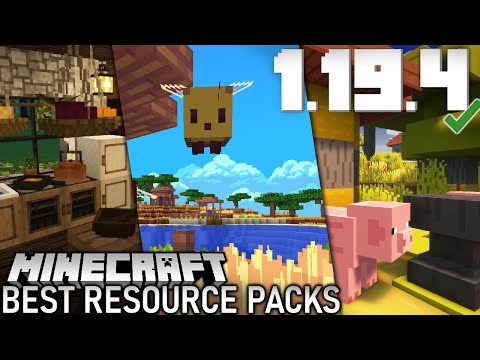 TOP 10 Best Texture Packs for 1.19.4 🥇