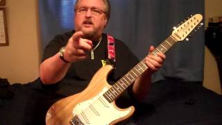 Video thumbnail for COZART cheapo 12 string elecric guitar by Rickholly74
