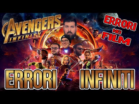 REACTION - "Avengers: Infinity War" a velocità 0,25x ed ecco gli ERRORI