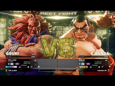 Tokido (Akuma) vs MKB-03 (E.Honda)：ときど（豪鬼）vs MKB-03（本田）