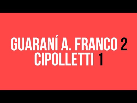 Nacional B 1987/1988 - Fecha 40: Guaraní Antonio Franco 2 - 1 Cipolletti