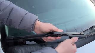 Video thumbnail for Щетка стеклоочистителя FLATBLADE MULTI, L350 mm