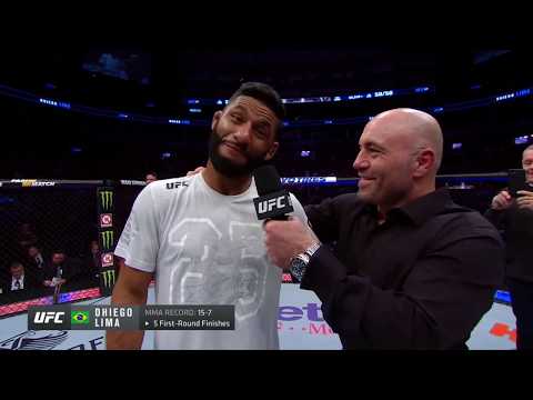 Dhiego Lima Claimed To Have Saved His Job At UFC 231
