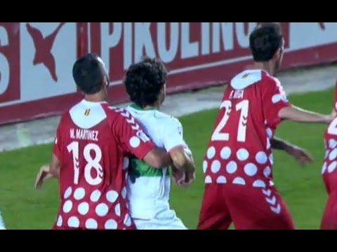 Gol de Fidel (2-0) en el Elche CF - Recreativo de Huelva Jornada 7