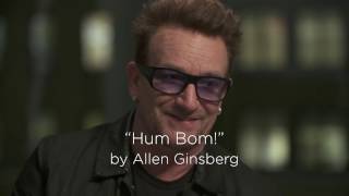 "Hum Bom!" by Allen Ginsberg with Bono and Juan Felipe Herrera