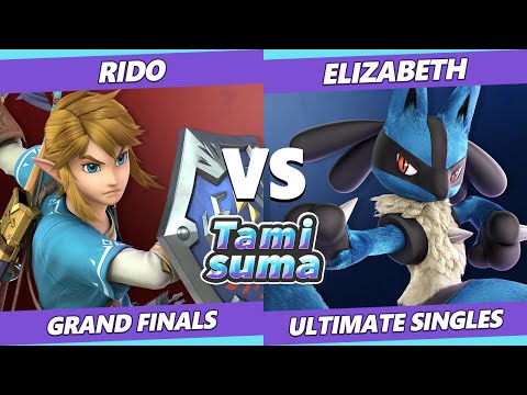 TAMISUMA 194 GRAND FINALS - Rido (Link) Vs. Elizabeth (Lucario) Smash Ultimate Tournament SSBU