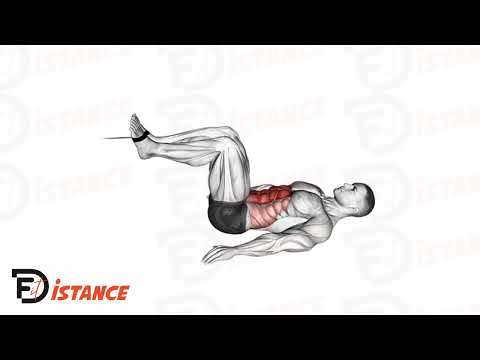 Exercice Reverse Crunch au câble