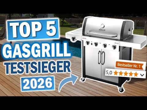 Die besten GAS GRILLWAGEN 2026 | Top 5 Gasgrills 2026