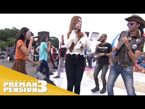 Pemain Perman Pensiun 3 nyanyi 'Euis' rame rame [Launching PP3] [14 Des 2015]