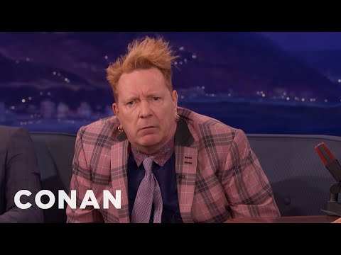 John Lydon Is Proud To Be An American | CONAN on TBS