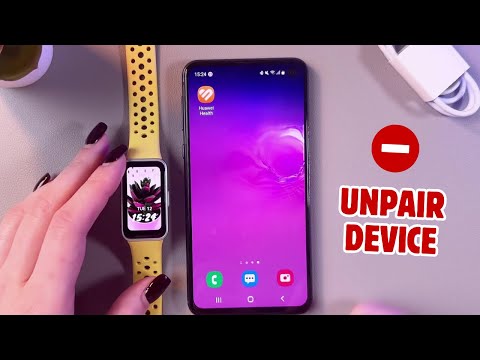 How to Disconnect Huawei Band 9 from Your Android Phone