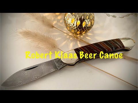 Made in Solingen - Beer Canoe - traditionelles Slipjoint von Robert Klaas 