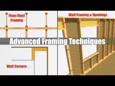 A Short Guide to Advanced Framing Details (vs. Traditional Framing)