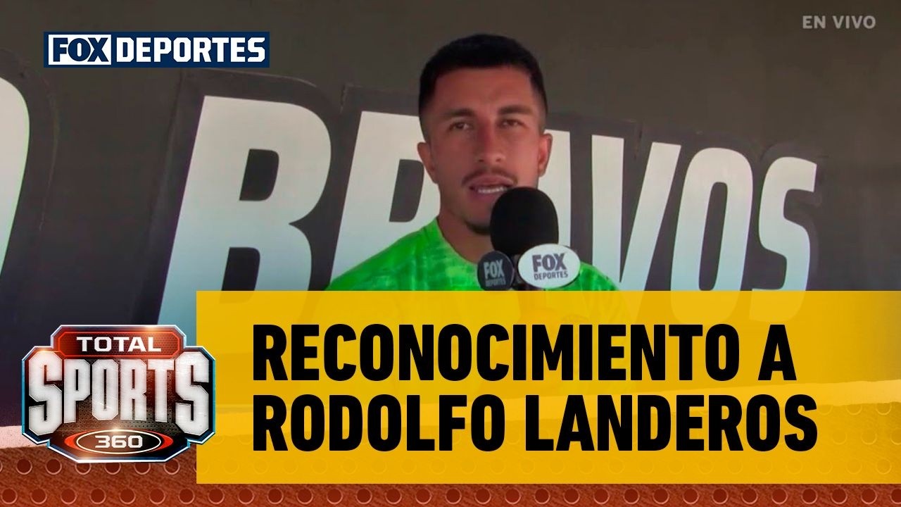 🇲🇽🏅 RECONOCIMIENTO A RODOLFO LANDEROS | "Es una trayectoria de mucho esfuerzo" | Total Sports