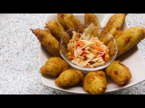 Haitian Akra (Fritters) Fried Taro Root