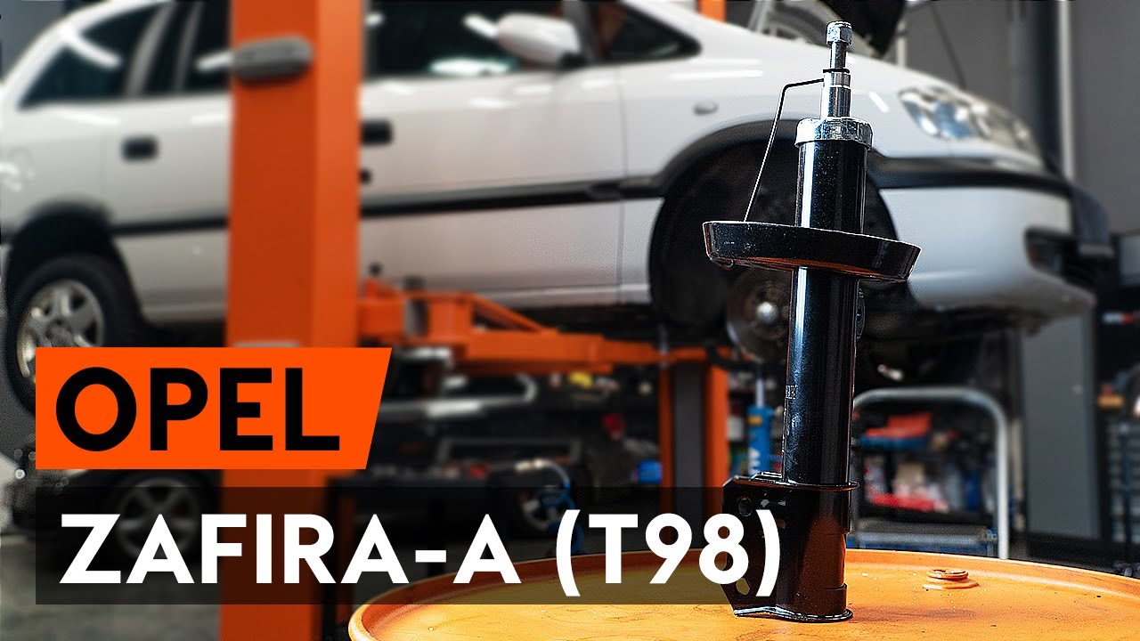 Comment changer : jambe de suspension avant sur Opel Zafira F75 - Guide de remplacement