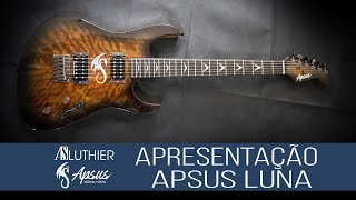 Video thumbnail for #guitarra #handmade #luthier #luthieria #luthiersp #superstrato Apsus Dragon LUNA by ASLuthier