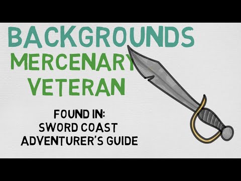 Background #35: Mercenary Veteran (DnD 5E)
