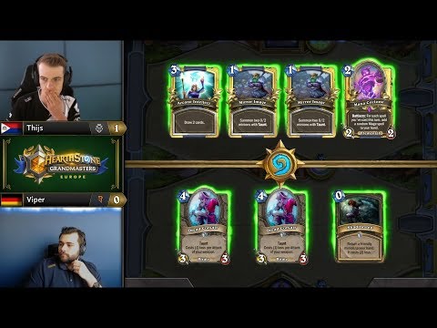 Viper vs Thijs | Hearthstone Grandmasters Europe Week 1 Day 1 | GAME 2