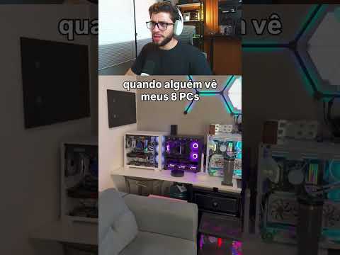 8 PCs Gamer na casa