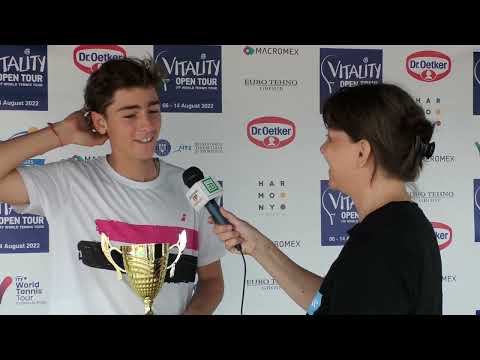 Interviu Valerio Aboian - Vitality Open Tour 2022