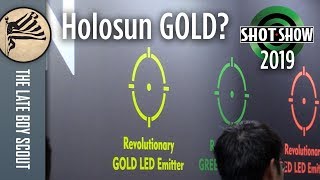 Video: Holosun HE503R-GD 1x Guld 2 MOA Multi Dot Rheo Stat Dial