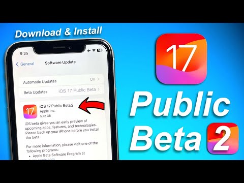 iOS 17 Public Beta 2 & iOS 17 Beta 4 Re-release is Out - Whats New - How to Install