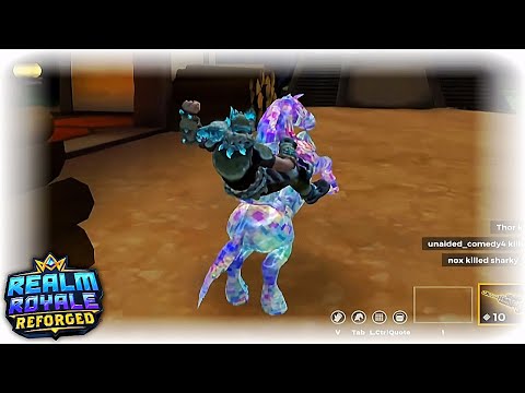 Warrior 26 Kills Solo vs. Trios (Realm Royale Reforged)