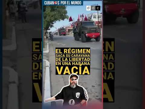 Caravana de la “Libertad” sin pueblo: La Habana da la espalda al teatro castrista