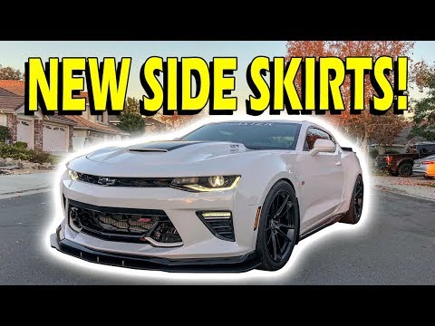 Side Skirt & Side Rocker Removal/Upgrade - 2016-2018 Camaro