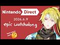 NINTENDO DIRECT WATCHALONG Wahoo News NIJISANJI EN Sonny Brisko