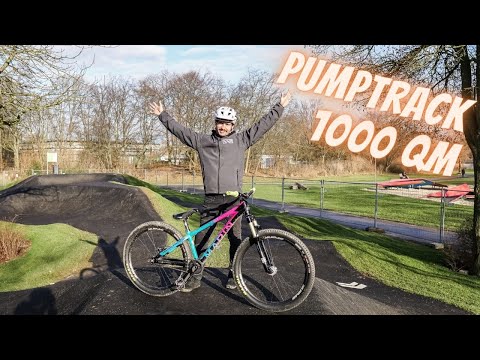 GRÖßTER PUMPTRACK DEUTSCHLANDS?! Über 1000qm Pumptrack in Gießen - CHALLENGES & FAHRTECHNIK