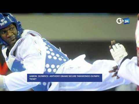 GABON - ANTHONY OBAME SECURE TAEKWONDO OLYMPIC  TICKET