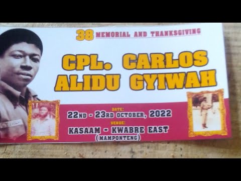 Boys co.Ex-Millitary 1979 donates to mother of late CPL Alidu Giwah who was executed by JJ Rawlings