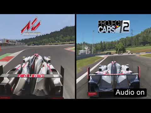 Assetto Corsa VS Project CARS 2 (Audi R18 E-Tron Quattro Comparison)
