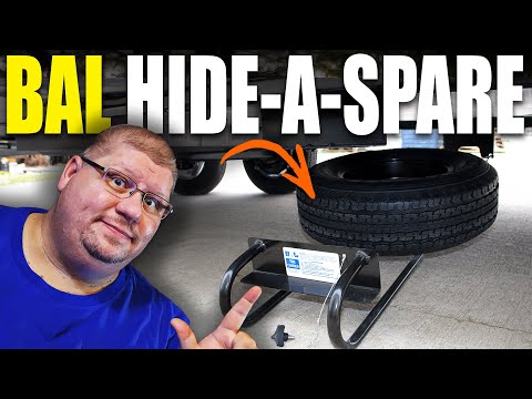BAL Hide A Spare Installation [RV Spare Tire Relocation]