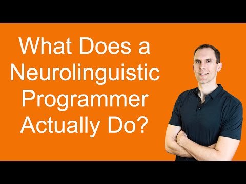 What Does A Neurolinguistic Programmer Do?