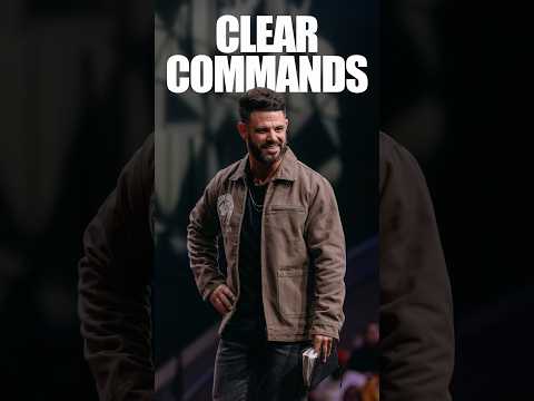 There are some things that God has commanded you to do clearly.