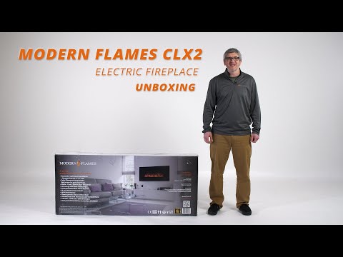 How to Unbox the Modern Flames CLX2 Fireplace