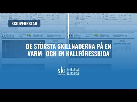 De största skillnaderna på en varm- och en kallföresskida.