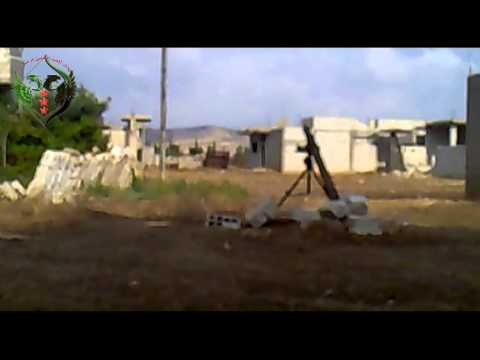 استهداف حاجز التاعونة بقذائف الهاون من قبل لواء ألب الدين أرسلان في ريف حماة