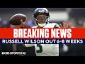 Russell Wilson Reportedly Out 6-8 Weeks | CBS Sports HQ