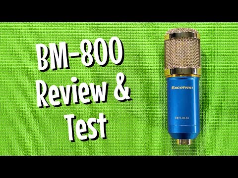 BM-800 Microphone Review - BM-800 With and Without Phantom Power Test - Budget Buys Ep. 21