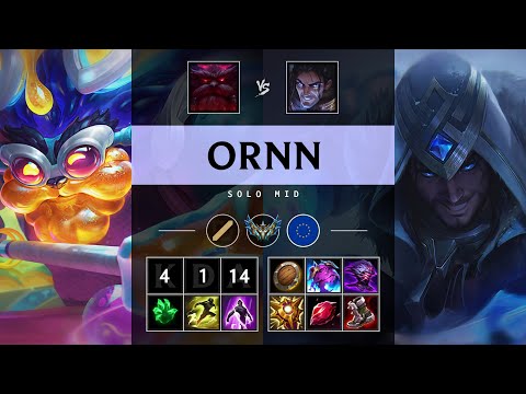 Ornn Mid vs Sylas - EUW Challenger Patch 25.06