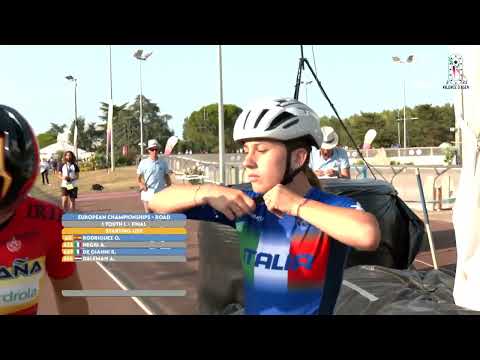 1 Lap Youth Ladies Road -  Final A | European Championships 2023 - Valence D'Agen
