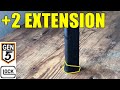 Glock 2 Extension Installation For Gen 3 4 And 5 Glocks 9mm 40S W
